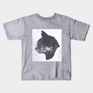 city in the cat Kids T-Shirt